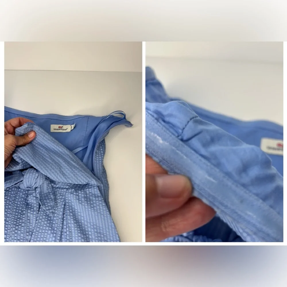 Vineyard Vines Seersucker Jumpsuit - Picture 9 of 16